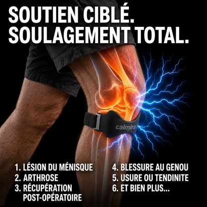 Calmira - Sangle Antidouleur & Ciblée Genou